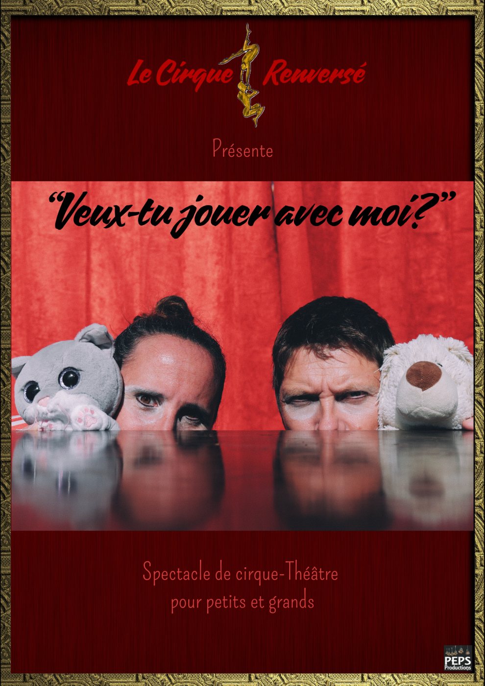 Affiche du spectacle Veux-tu jouer avec moi ?